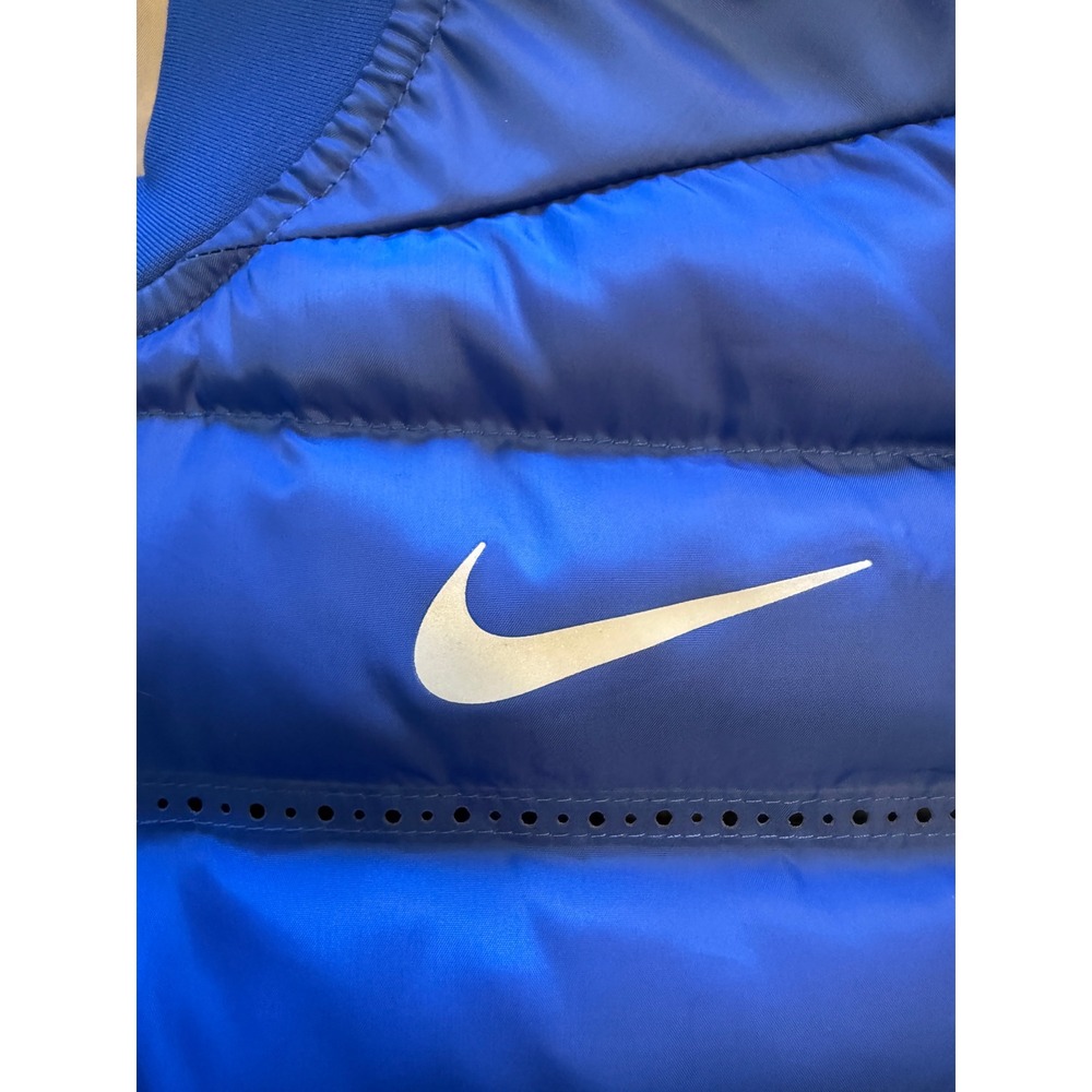 Nike Golf Aeroloft Vest Mens L Blue Excellent Full Zip Quilted Puffer 801891-406 - Picture 6 of 8